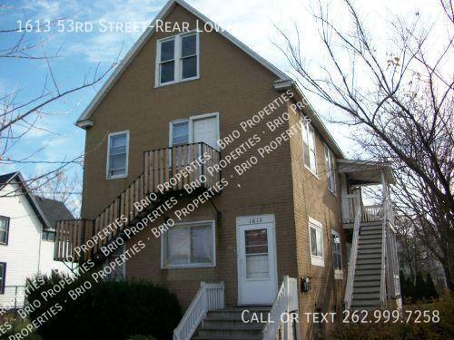 Apartment for rent at 1613 53rd St #REAR, Kenosha, WI 53140