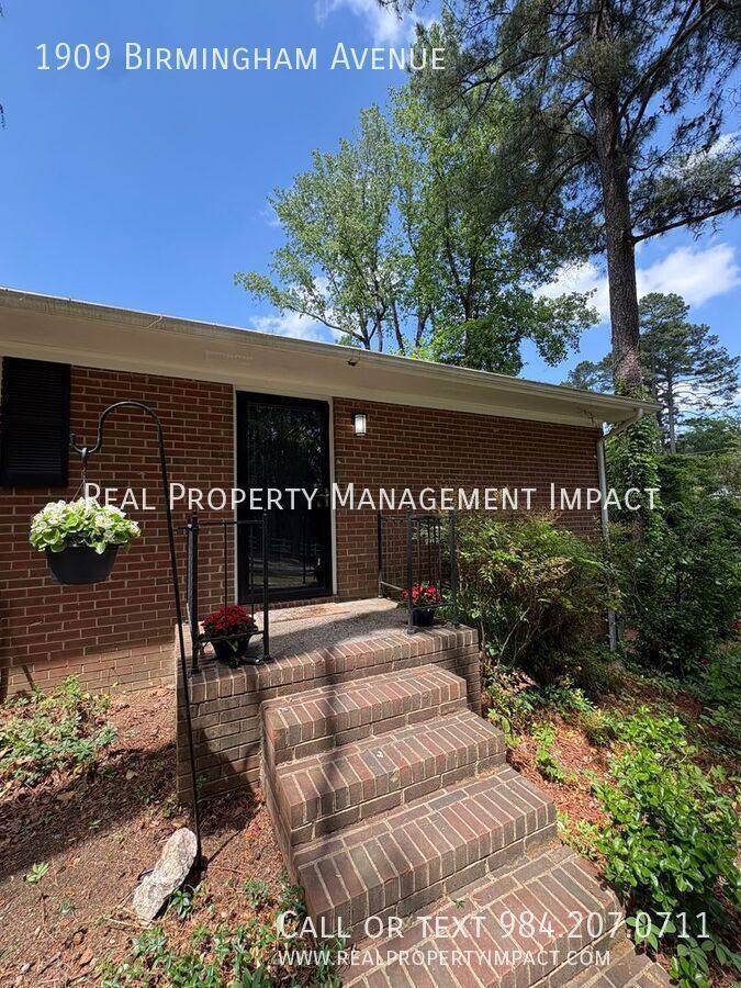 House for rent at 1909 Birmingham Ave, Durham, NC 27704
