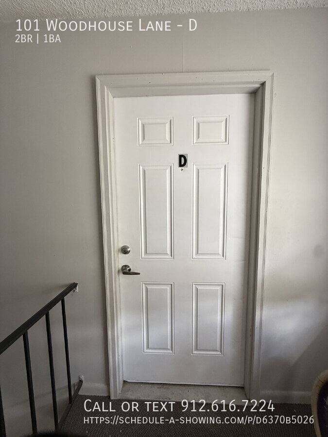 Apartment for rent at 101 Woodhouse Lane #D, Savannah, GA 31406