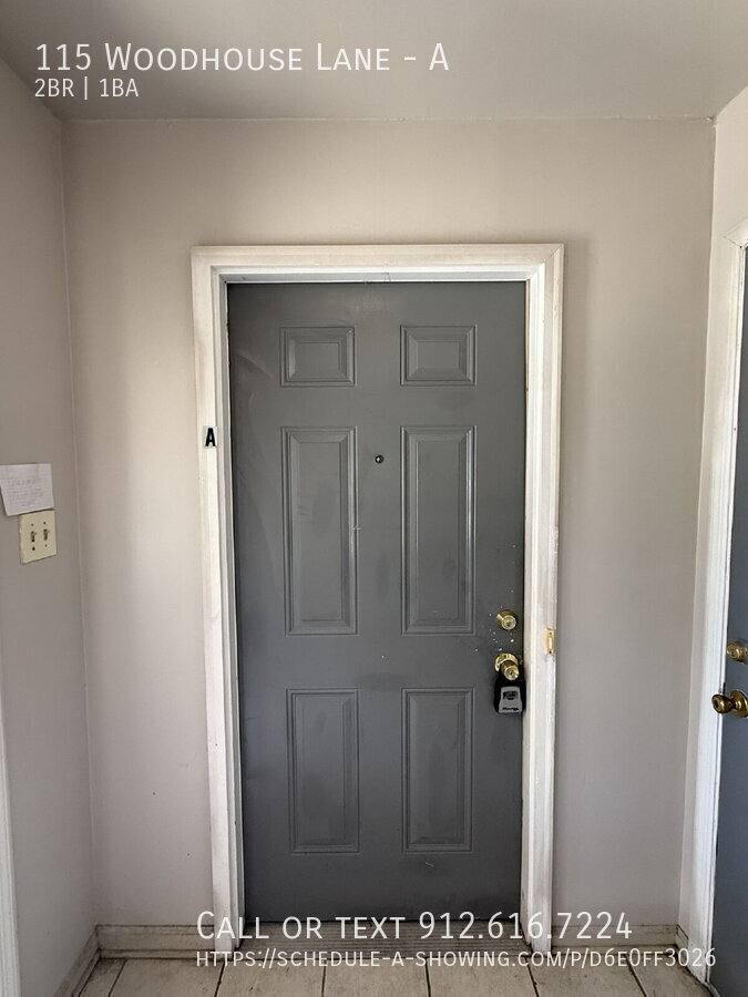 Apartment for rent at 115 Woodhouse Lane #A, Savannah, GA 31406