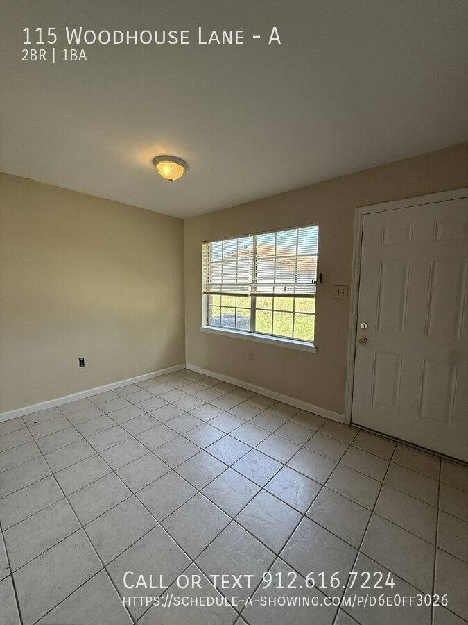 Apartment for rent at 115 Woodhouse Lane #A, Savannah, GA 31406