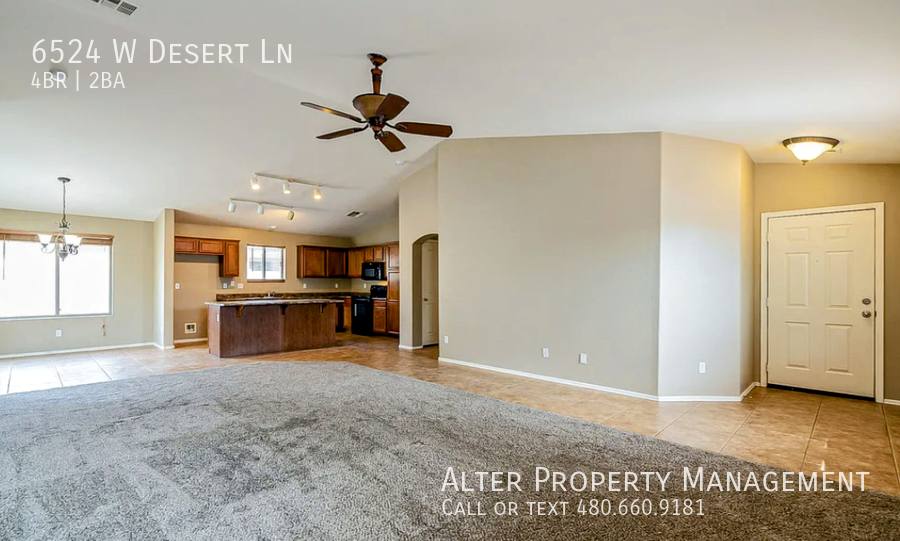 House for rent at 6524 W Desert Lane, Laveen, AZ 85339