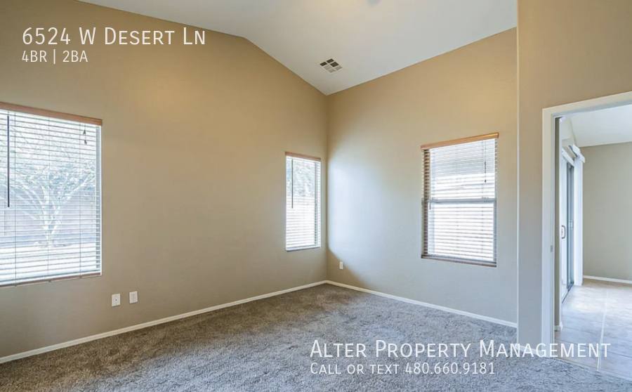 House for rent at 6524 W Desert Lane, Laveen, AZ 85339