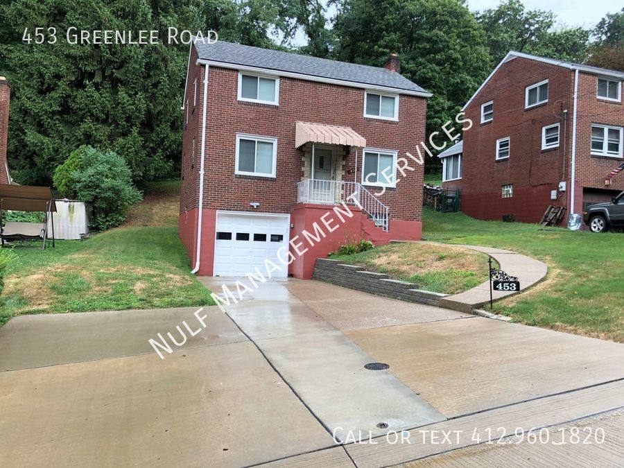 House for rent at 453 Greenlee Rd, Pittsburgh, PA 15227