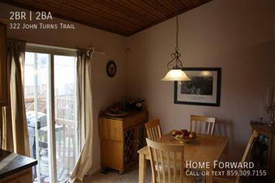 Townhouse for rent at 322 John Turns Trail, Lexington, KY 40514
