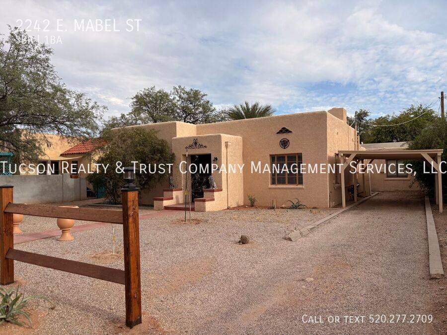 House for rent at 2242 E Mabel St, Tucson, AZ 85719