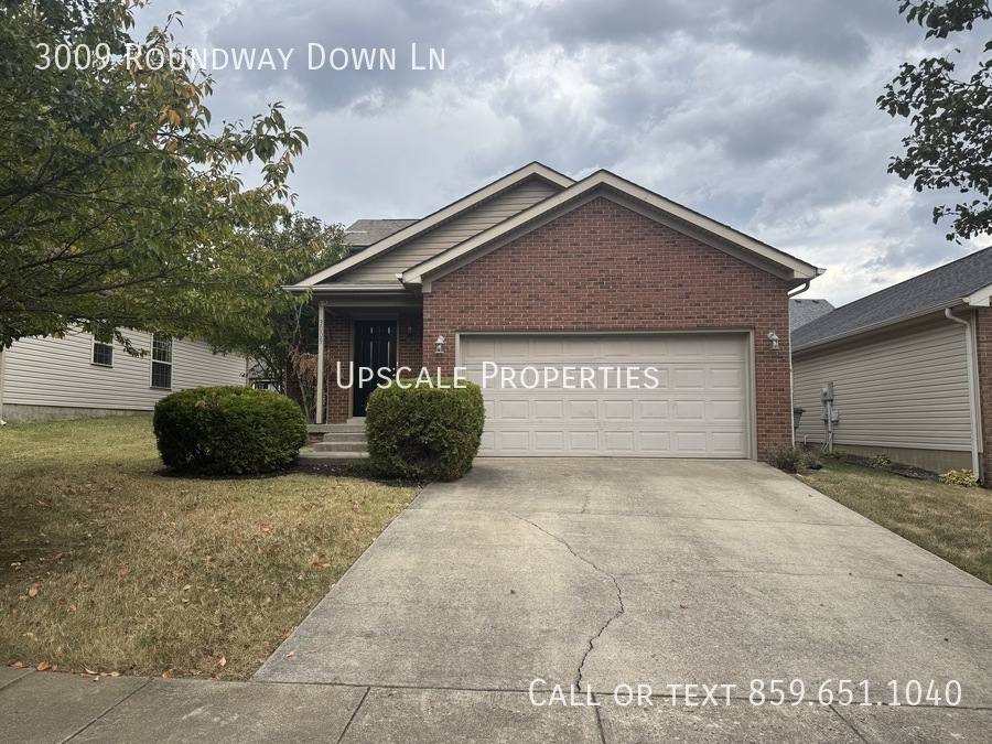 House for rent at 3009 Roundway Down Lane, Lexington, KY 40509