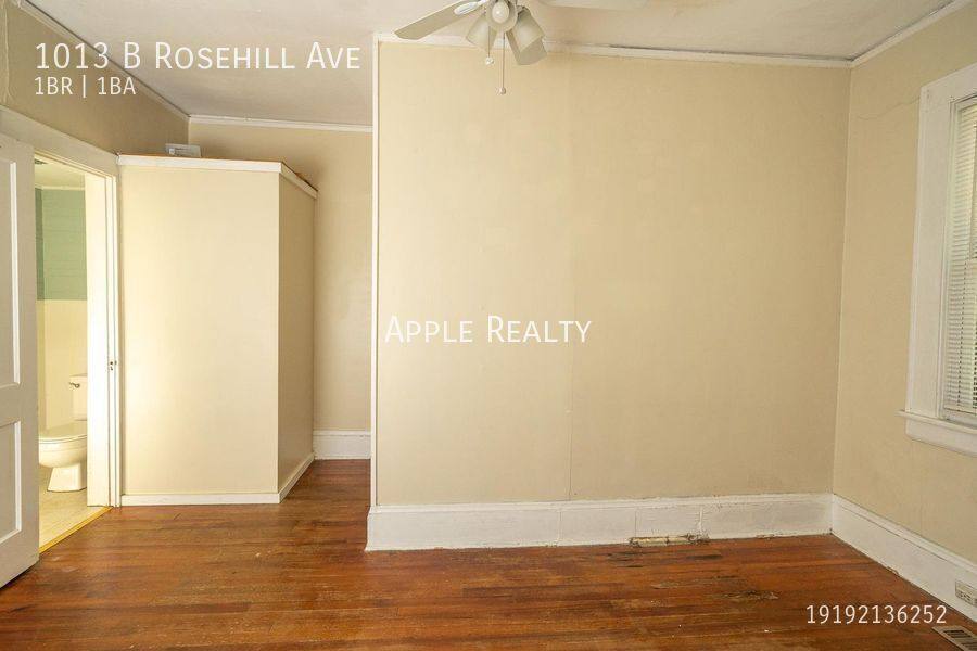 House for rent at 1013 B Rosehill Ave, Durham, NC 27705