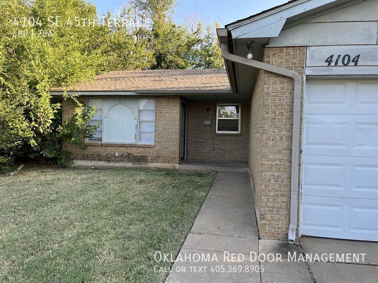 House for rent at 4104 SE 45th Terrace, Oklahoma City, OK 73135