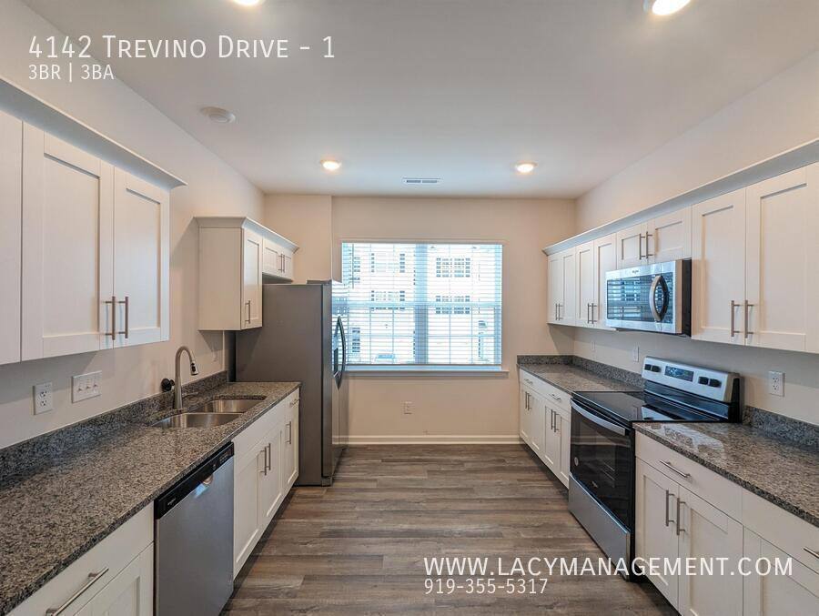 Townhouse for rent at 4142 Trevino Dr #1, Durham, NC 27704