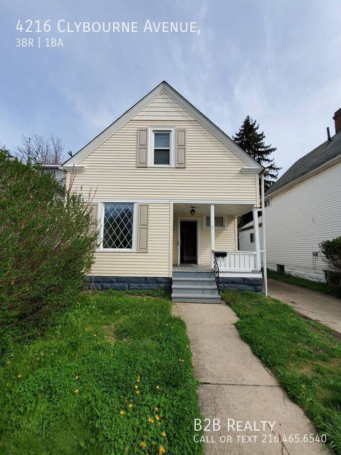 House for rent at 4216 Clybourne Ave, Cleveland, OH 44109