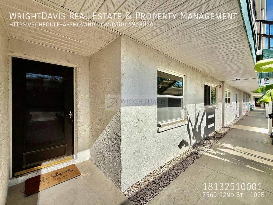 Condo for rent at 7560 92nd St #102B, Seminole, FL 33777