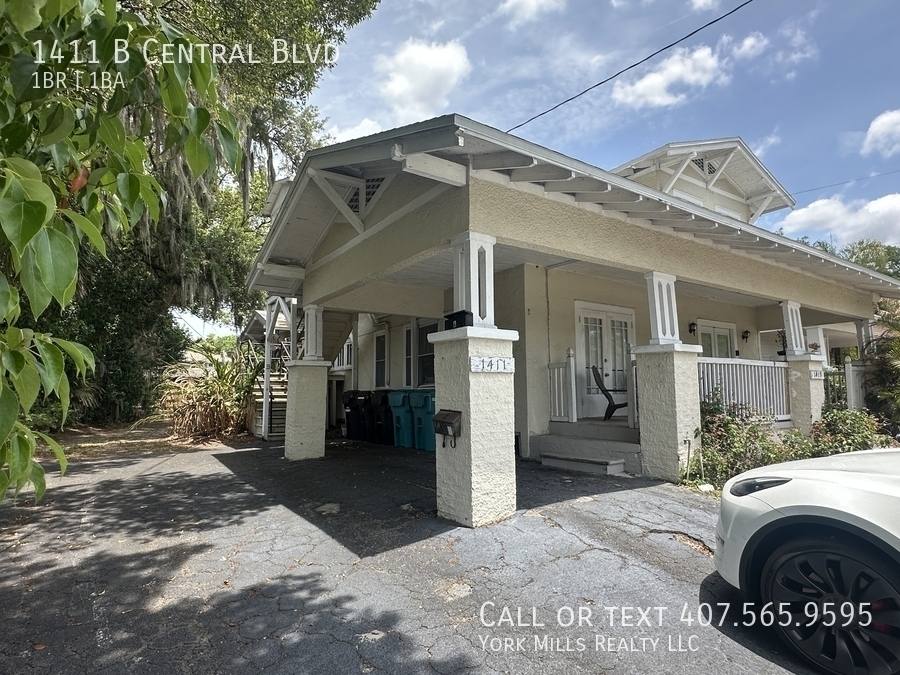 House for rent at 1411 B Central Blvd, Orlando, FL 32801