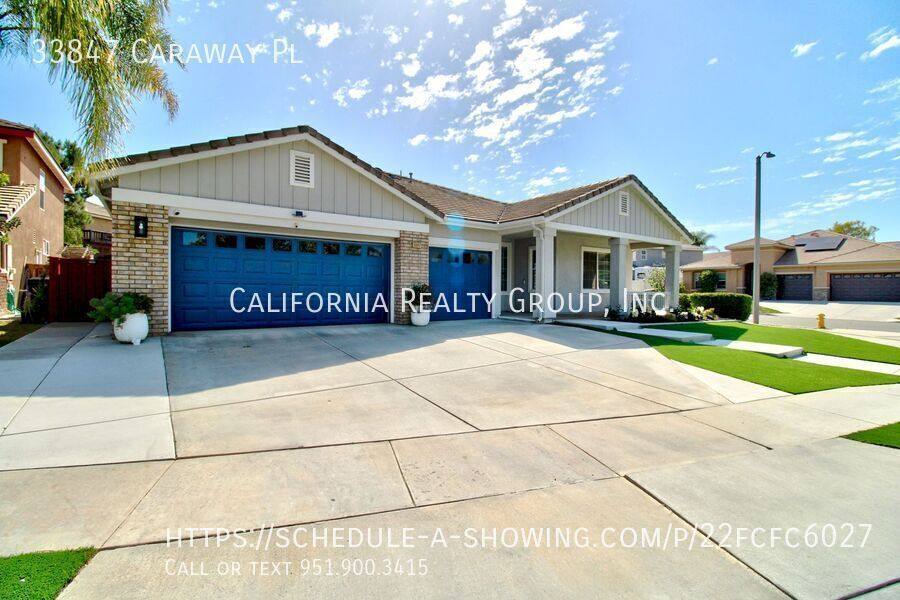 House for rent at 33847 Caraway Place, Murrieta, CA 92563