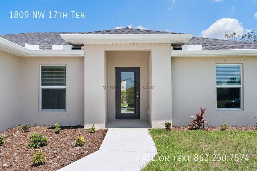 House for rent at 1809 NW 17th Terrace, Cape Coral, FL 33993