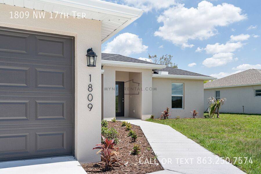 House for rent at 1809 NW 17th Terrace, Cape Coral, FL 33993