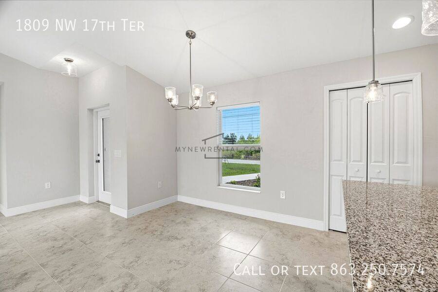 House for rent at 1809 NW 17th Terrace, Cape Coral, FL 33993