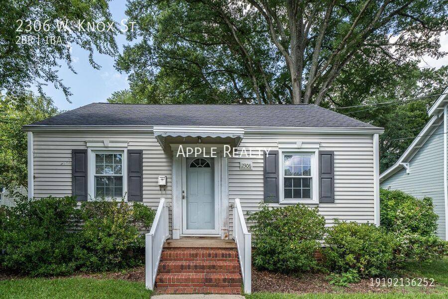 House for rent at 2306 W Knox St, Durham, NC 27705