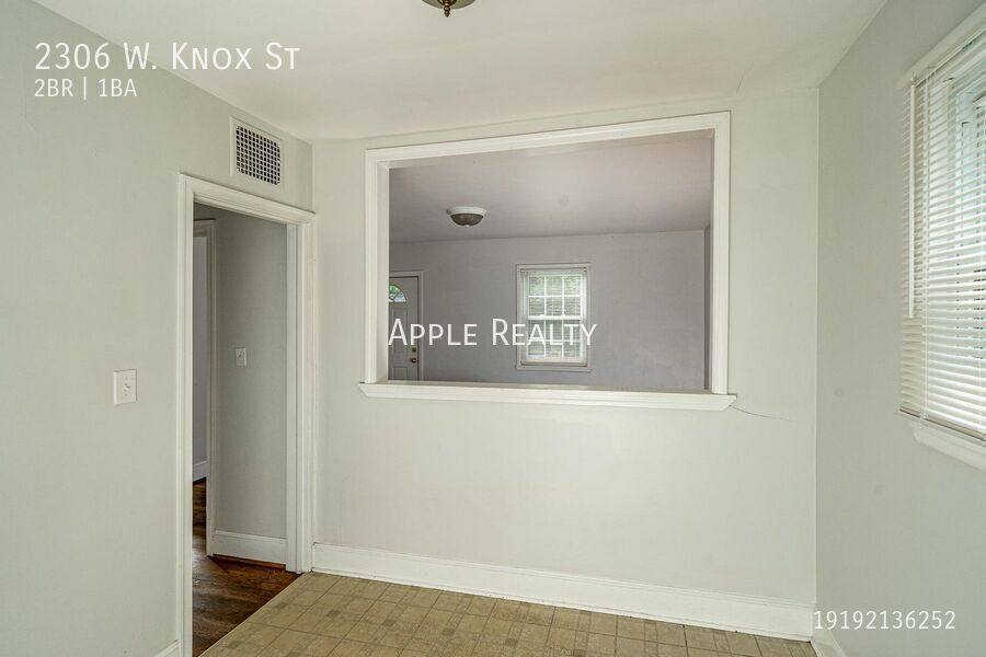 House for rent at 2306 W Knox St, Durham, NC 27705