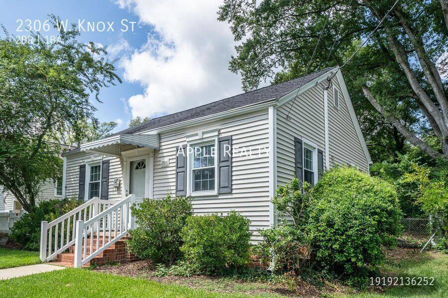 House for rent at 2306 W Knox St, Durham, NC 27705