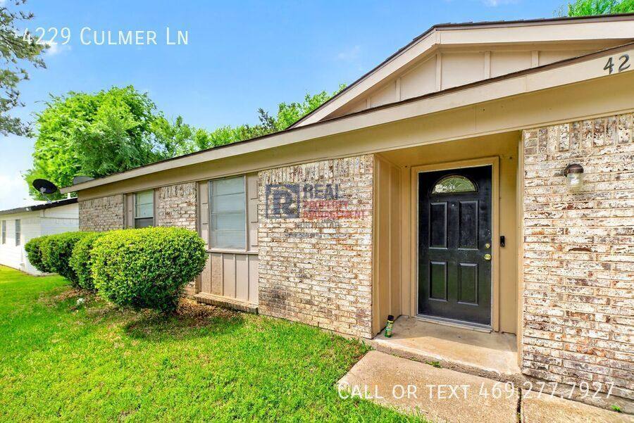House for rent at 4229 Culmer Lane, Balch Springs, TX 75180