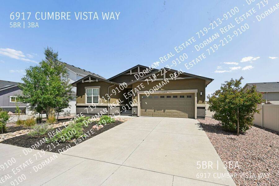 House for rent at 6917 Cumbre Vista Way, Colorado Springs, CO 80924