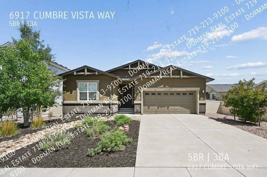 House for rent at 6917 Cumbre Vista Way, Colorado Springs, CO 80924
