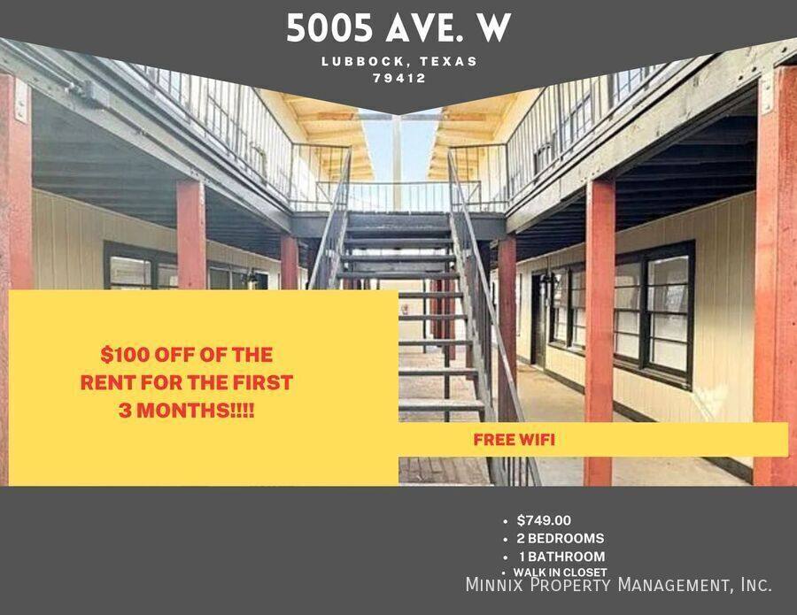 Apartment for rent at 5005 Ave W #12, Lubbock, TX 79412