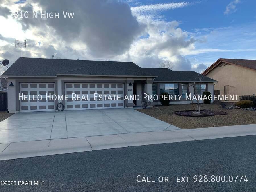 House for rent at 7810 N High View, Prescott Valley, AZ 86315