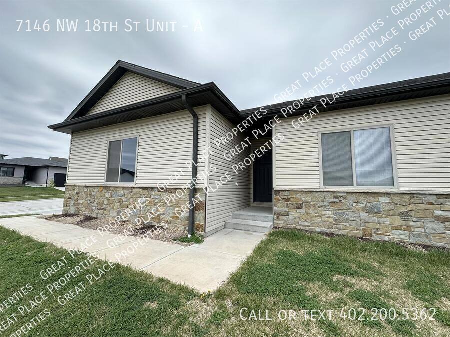 Apartment for rent at 7146 NW 18th St #A, Lincoln, NE 68521