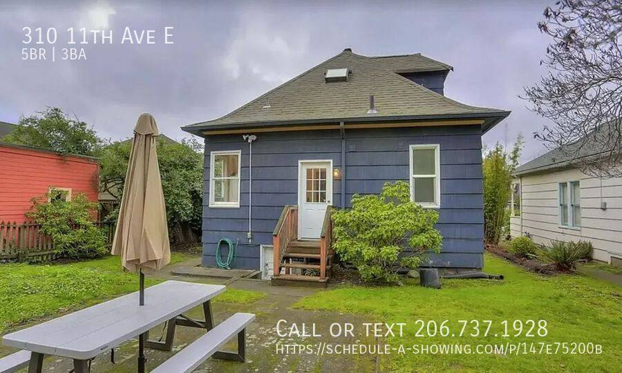 House for rent at 310 11th Ave E, Seattle, WA 98102