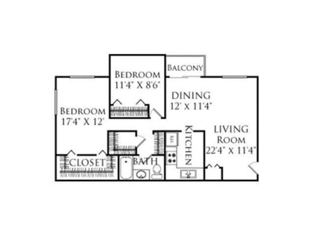 Apartment for rent at 24 Rolling Green Dr #1-D, Fall River, MA 02720