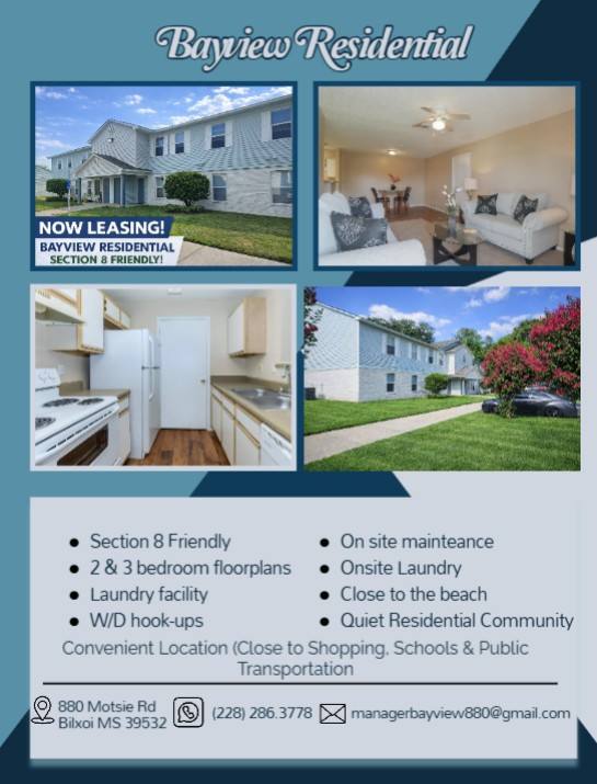 Apartment for rent at 880 Motsie Rd #C109, Biloxi, MS 39532