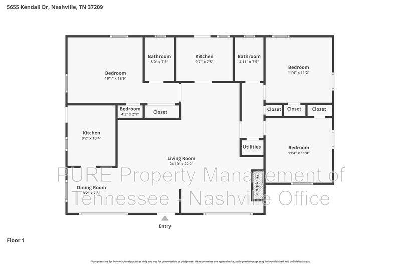 House for rent at 5655 Kendall Dr, Nashville, TN 37209