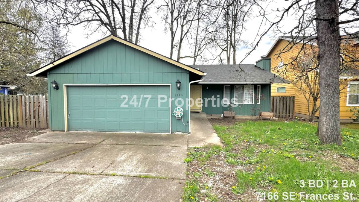 House for rent at 7166 SE Frances St, Hillsboro, OR 97123
