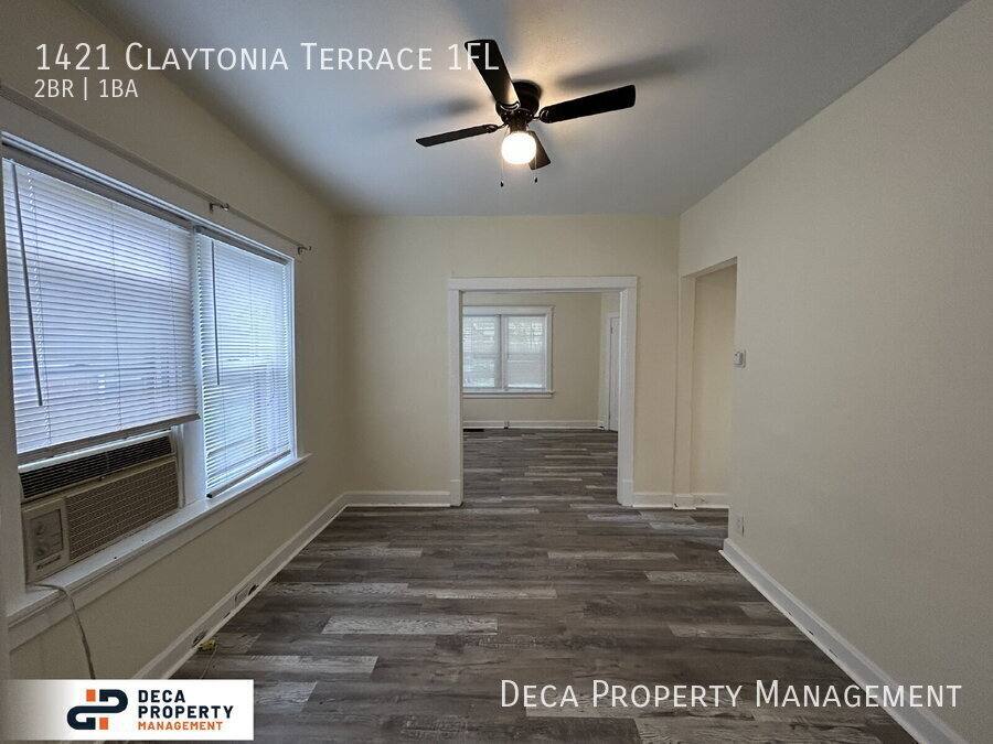 Apartment for rent at 1421 Claytonia Terrace 1F, Saint Louis, MO 63117