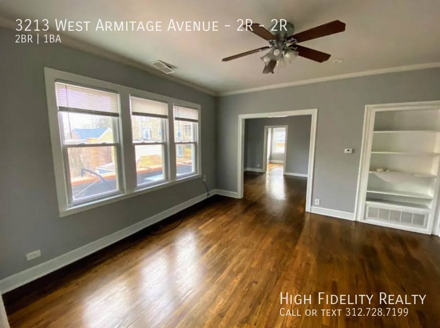 Apartment for rent at 3213 W Armitage Ave #2R, Chicago, IL 60647
