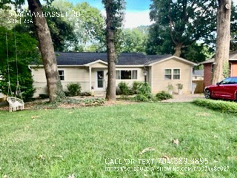 House for rent at 544 Manhasset Rd, Charlotte, NC 28209