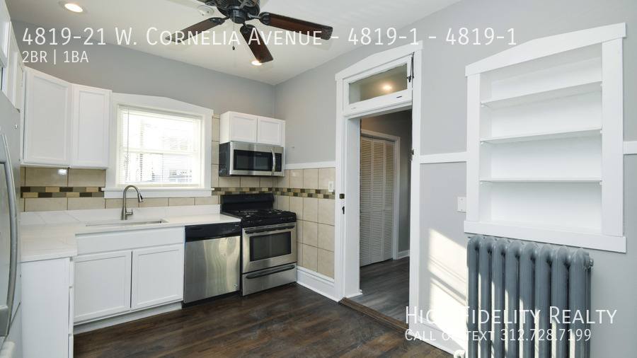 Apartment for rent at 4819-21 W Cornelia Ave #1, Chicago, IL 60641