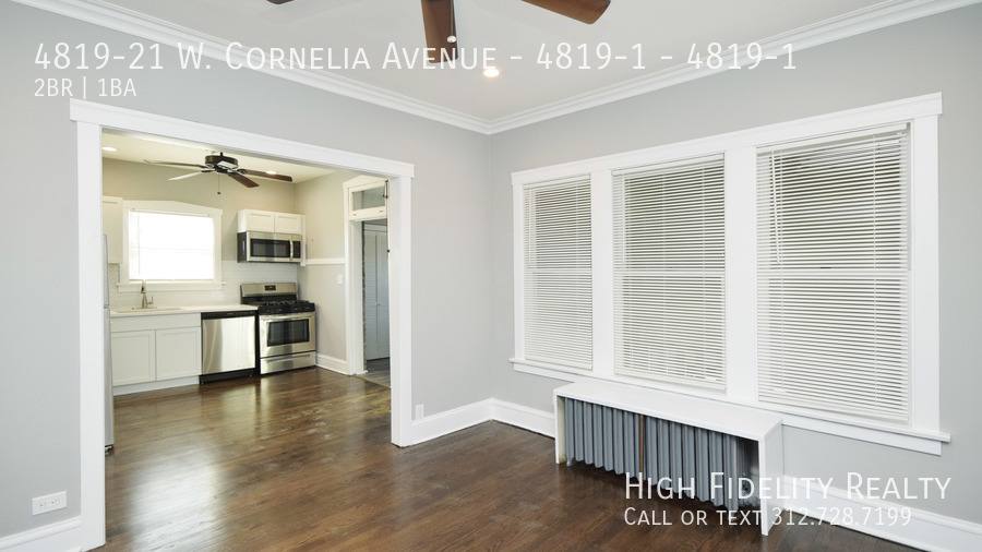 Apartment for rent at 4819-21 W Cornelia Ave #1, Chicago, IL 60641