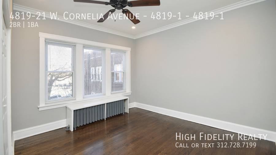 Apartment for rent at 4819-21 W Cornelia Ave #1, Chicago, IL 60641