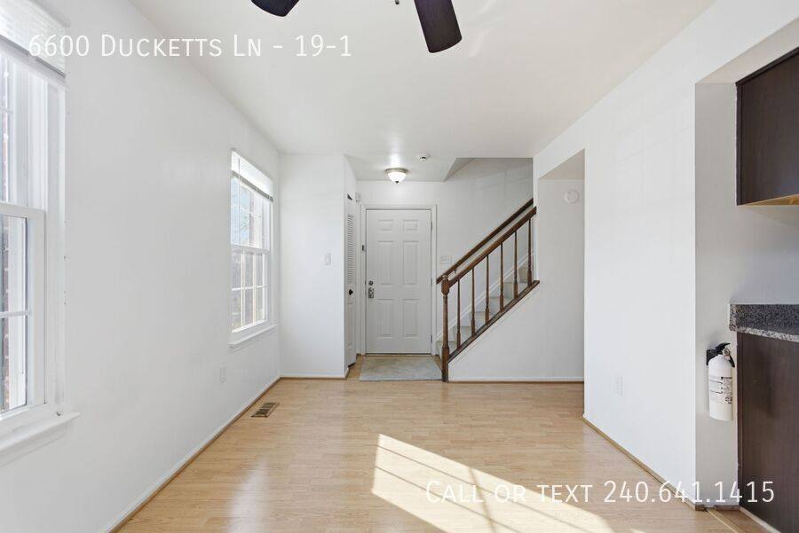 Townhouse for rent at 6600 Ducketts Lane #19-1, Elkridge, MD 21075