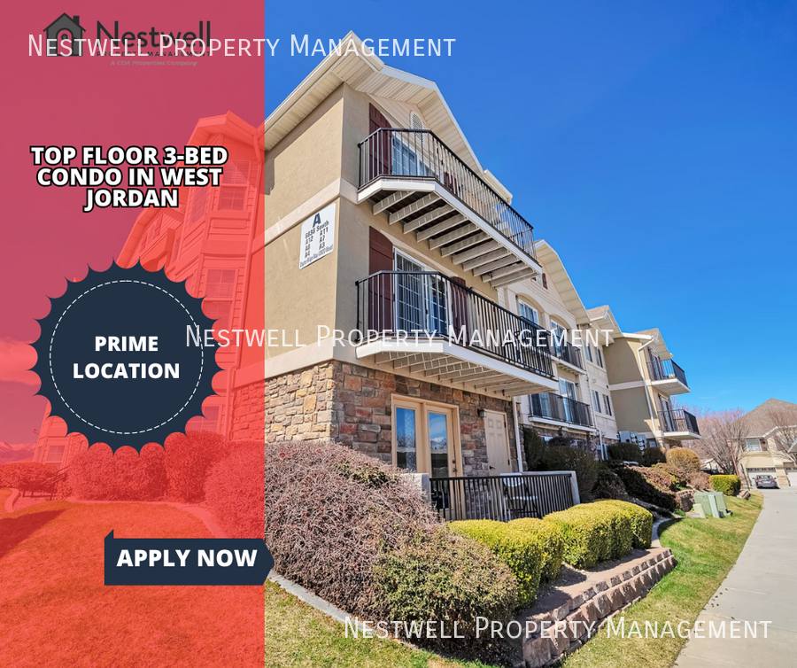 Condo for rent at 6838 S Clayton Ridge Way #A11, West Jordan, UT 84084