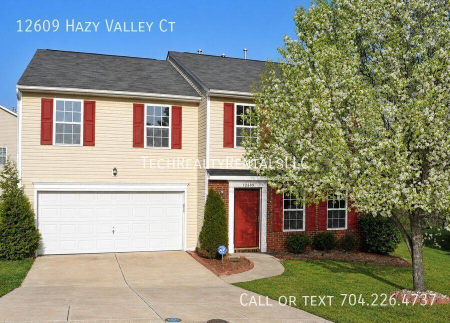 House for rent at 12609 Hazy Valley Court, Charlotte, NC 28269