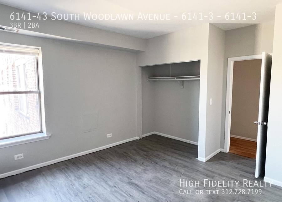 Apartment for rent at 6141-43 S Woodlawn Ave #3, Chicago, IL 60637