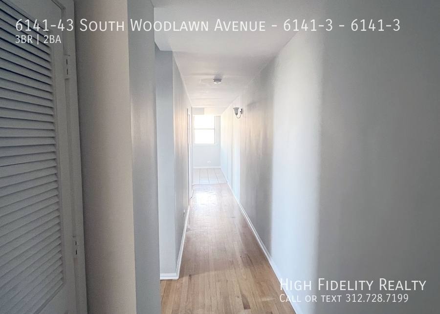 Apartment for rent at 6141-43 S Woodlawn Ave #3, Chicago, IL 60637