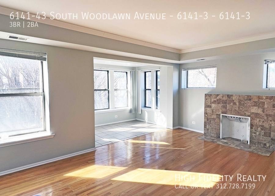 Apartment for rent at 6141-43 S Woodlawn Ave #3, Chicago, IL 60637