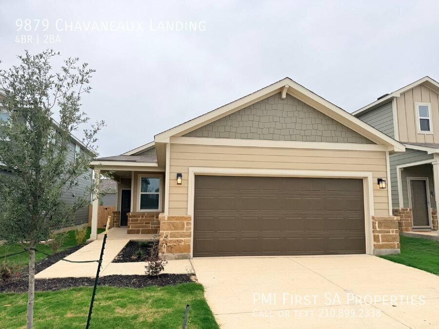 House for rent at 9879 Chavaneaux Landing, San Antonio, TX 78221