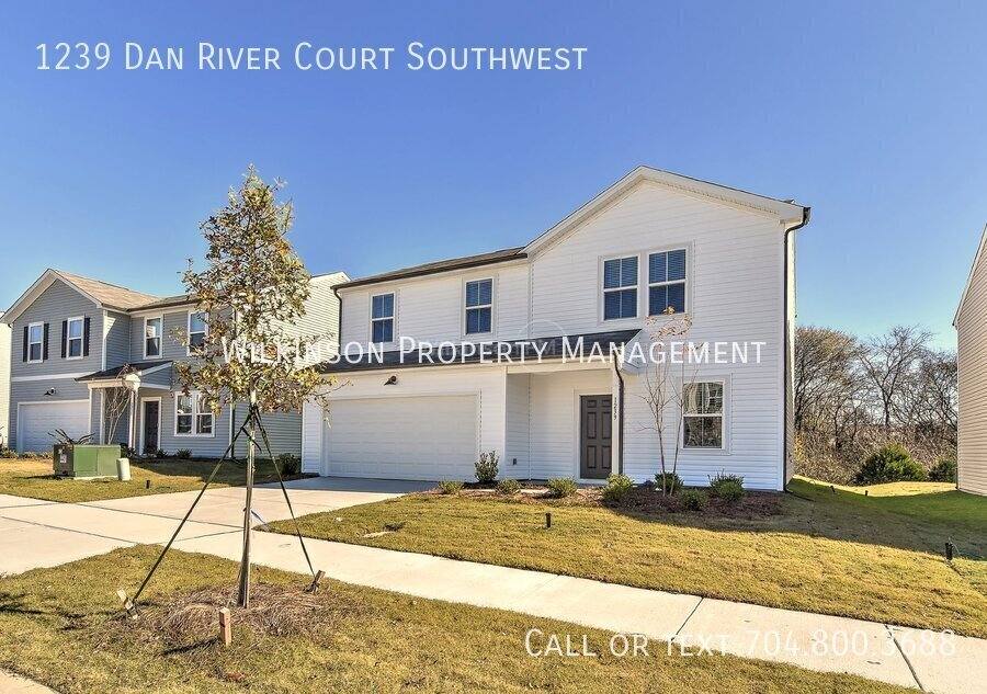 House for rent at 1239 Dan River Court SW, Concord, NC 28027
