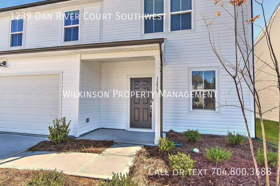 House for rent at 1239 Dan River Court SW, Concord, NC 28027